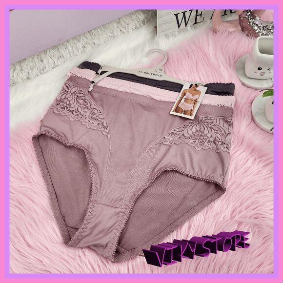 💖 NWT NU BODY WEAR 3PK Multicolor Panties 2XL Extended Size #7232 💖 - Picture 1 of 6